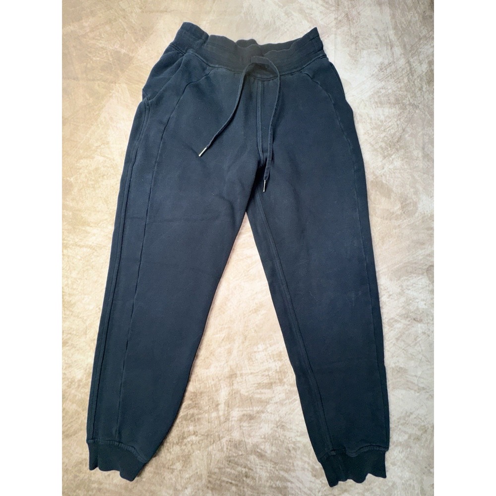 Lululemon Women's Scuba High Rise Jogger Sweatpants Size 4 Black